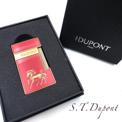 法國 S.T. DUPONT 都彭 Slimmy 系列 生肖馬 特別款 打火機