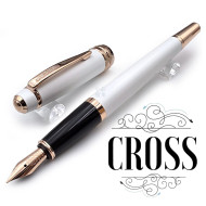 CROSS 高仕 Bailey 貝禮 白色玫瑰金 鋼筆