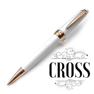CROSS 高仕 Bailey 貝禮 白色玫瑰金 原子筆
