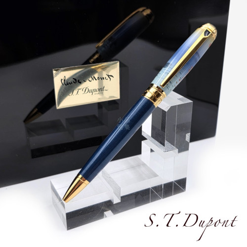 法國 S.T. DUPONT 都彭 Line D Plume L Monet 克勞德·莫內 Soleil Levant 印象·日出 限量 原子筆