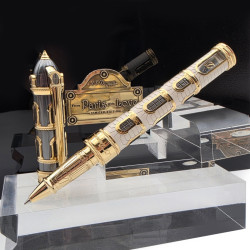 法國 S.T. DUPONT 都彭 愛在巴黎 From Paris With Love 系列 限量999支 陶瓷合金 鋼珠筆