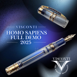 義大利 Visconti Homo Sapiens 智人系列 Full Demo 限量版 示範 鋼筆