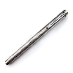 =典藏二手品= SHEAFFER 西華 TARGA  USA製  純銀桿 14K 鋼筆 #SF2780