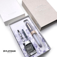 日本 Platinum 白金 #3776 My Favorite Things 『 Misty Bloom 』限量版 墨水禮盒 14k 鋼筆 