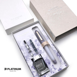 日本 Platinum 白金 #3776 My Favorite Things 『 Misty Bloom 』限量版 墨水禮盒 14k 鋼筆 