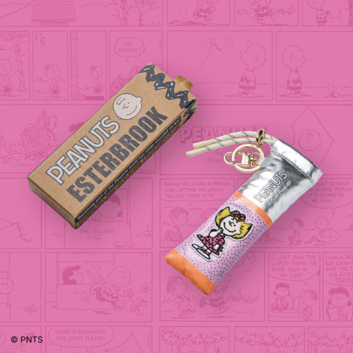 美國 Esterbrook x Peanuts 花生漫畫 75 週年紀念 聯名款 筆袋（莎莉布朗）
