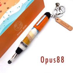臺灣 OPUS 88 製筆精基 鋼筆造型羊毛氈 Summer Strike 夏天不上班