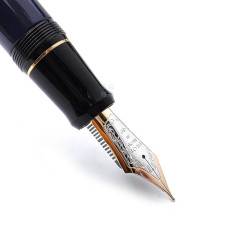 日本 PILOT 百樂 Custom Urushi 硬橡膠 漆塗 30號尖 18K 鋼筆（藍） 