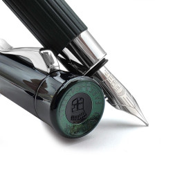 德國 Graf von Faber-Castell 經典原創條紋 TAMITIO 鋼筆（森林墨綠）