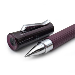 德國 Graf von Faber-Castell 經典原創條紋 TAMITIO 鋼珠筆（莊園酒紅）