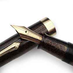 ☆典藏老筆☆ 日式老筆 金蔥生漆  14K EF 手工筆尖  鋼筆 #MT-21999