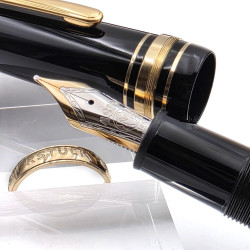 Montblanc 萬寶龍 Meisterstück  146 Wedding Edition14k鋼筆  ｜ 14K金戒指婚戒款｜德國製