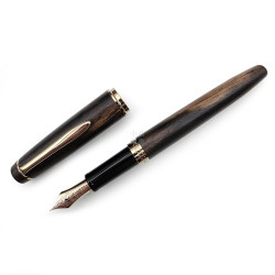 =中古美品= SAILOR 寫樂 世界銘木系列 黑柿木 14K 鋼筆F尖  UD-8668