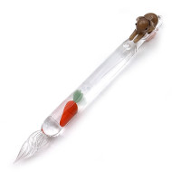 『預購商品』日本 clarto lavie系列 與兔子玩耍 玻璃沾水筆 (兩款可選)