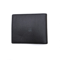 德國 Montblanc 萬寶龍 荔枝紋 六卡 真皮 短夾 皮夾（113305）