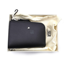 德國 Montblanc 萬寶龍 大師系列 二卡 零錢 鑰匙包（129700）