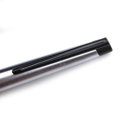 法國 S.T. DUPONT 都彭 Defi Millenium 系列 原子筆 （銀桿黑夾）