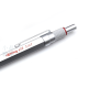 德國 rotring 洛登 600型 金屬筆桿 3IN1 多功能筆(銀色)