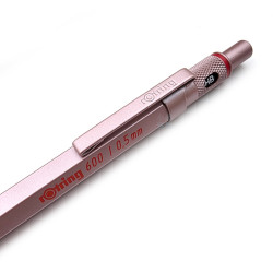 德國 rOtring 洛登 600型 金屬筆桿  0.5mm 製圖自動鉛筆（玫瑰金）
