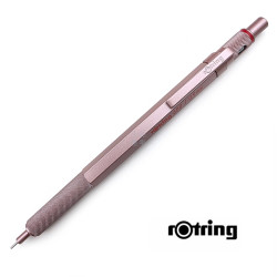 德國 rOtring 洛登 600型 金屬筆桿  0.5mm 製圖自動鉛筆（玫瑰金）