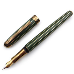 LABAN ANTIQUE II 復古黃銅 鋼筆（綠）