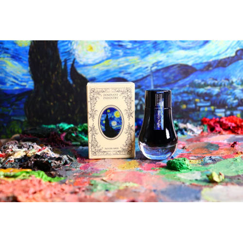 韓國 Dominant Industry 25ml 墨水 畫家系列 文森·梵谷 -no.32「 Starry Night 」
