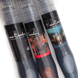 Pierre Cardin 皮爾卡登 香港街景系列 Art Brush Pen 三支裝 藝術墨水筆 