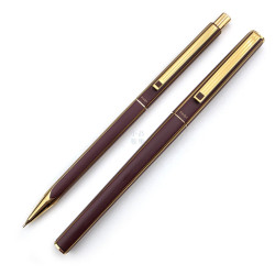 ☆典藏老筆☆Pilot 百樂 四角軸 酒紅色消光 鋼珠筆/自動鉛筆 #P4471