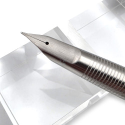 ＝小品雅集＝＝Pilot Myurex (MR-500SS) 不銹鋼 一體成型鋼筆 長版手術刀