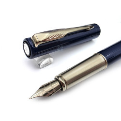 派克Parker Vector 威雅 XL系列 限定 鋼筆 (天際藍香檳金）