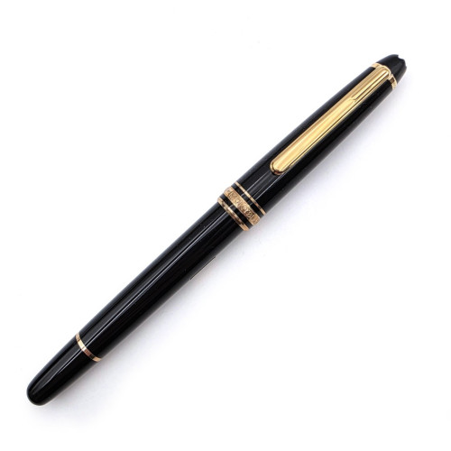 ☆典藏老筆☆ 德國 MONTBLANC 萬寶龍 144 - F尖 雙色 鋼筆 M-29895 (9成新）