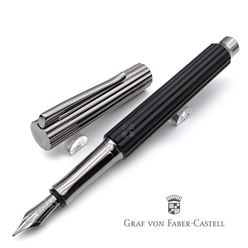 德國 Graf von Faber-Castell Bloom 華序系列 烏木 鋼筆