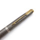 =庫存新品= 派克 Parker 75 美國製 純銀格紋 14K F尖 鋼筆 #PJ-60008