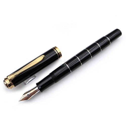 =老款庫存新筆= 德國 Pelikan 百利金 M215 14C 雙色鬍尖 鋼筆（環形金夾）