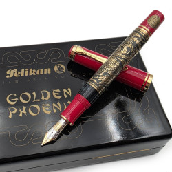 【神話珍藏】百利金 Pelikan 限量版 M900 金鳳凰 (Golden Phoenix) 18C金 B尖