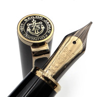 ☆典藏老筆☆ SAILOR 寫樂75週年 profit  碳纖維筆桿 14K金尖 #8成新 