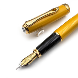 德國 DIPLOMAT 迪波曼 卓越A2 琺瑯黃 金夾 鋼筆