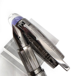 德國 Montblanc 萬寶龍 Starwalker 漂浮 星際行者 藍色星球系列 14K 金屬款 鋼筆