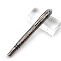 德國 Montblanc 萬寶龍 Starwalker 漂浮 星際行者 藍色星球系列 14K 金屬款 鋼筆