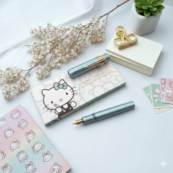 德國 Kaweco x Hello Kitty AL Sport 2022限量版 鋁合金 鋼筆 (金夾金尖)