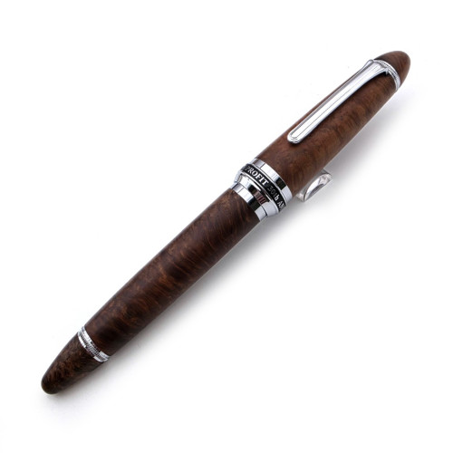 【中古品】寫樂 Sailor Profit 30 週年紀念石楠木鋼筆｜歲月溫潤 木質自然使用