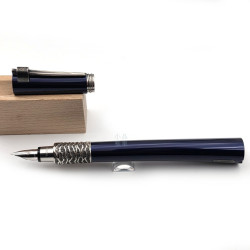 ☆典藏老筆☆ Waterman Serenite Blue 禪與靜 冰河藍 18K 鋼筆 ( 限門市面交）