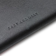 小品雅集  實木 皮革 攜帶型 四入 雪茄盒（沉穩黑）