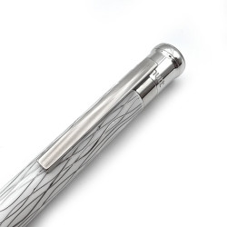 德國 Otto Hutt 奧托赫特 精工藝 Design 04 系列 自動鉛筆 0.7（白色水波紋）