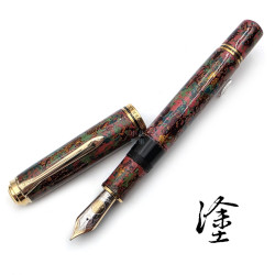 職人昆陽  漆塗款 Pelikan 百利金 M1000『 沉金鄉 Gilded Hinterland 』 18C F尖