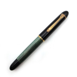 ☆典藏老筆☆PELIKAN 百利金 老款綠條 140 搭載 14c EF尖 古董品相 #UD-6475