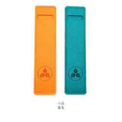  小品雅集訂製 單支裝 不織布筆套 二色可選（約17.5cm x 4cm）