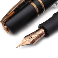 義大利 Visconti HOMO SAPIENS 智人 火山熔岩 18K 鋼筆 （銅夾負壓）