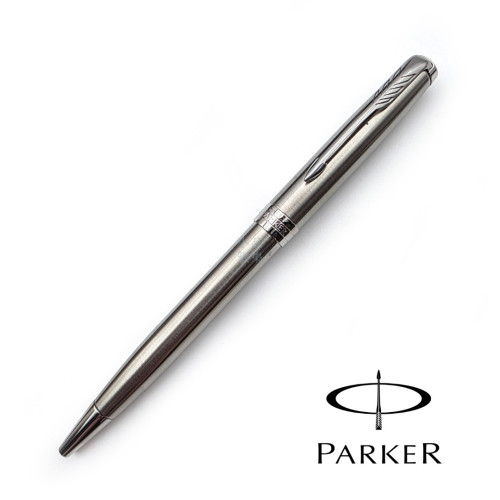 派克 Parker 新款Sonnet 卓爾系列 原子筆（鋼桿銀夾）