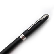 派克 Parker 新款Sonnet 卓爾系列 原子筆（霧黑銀夾）